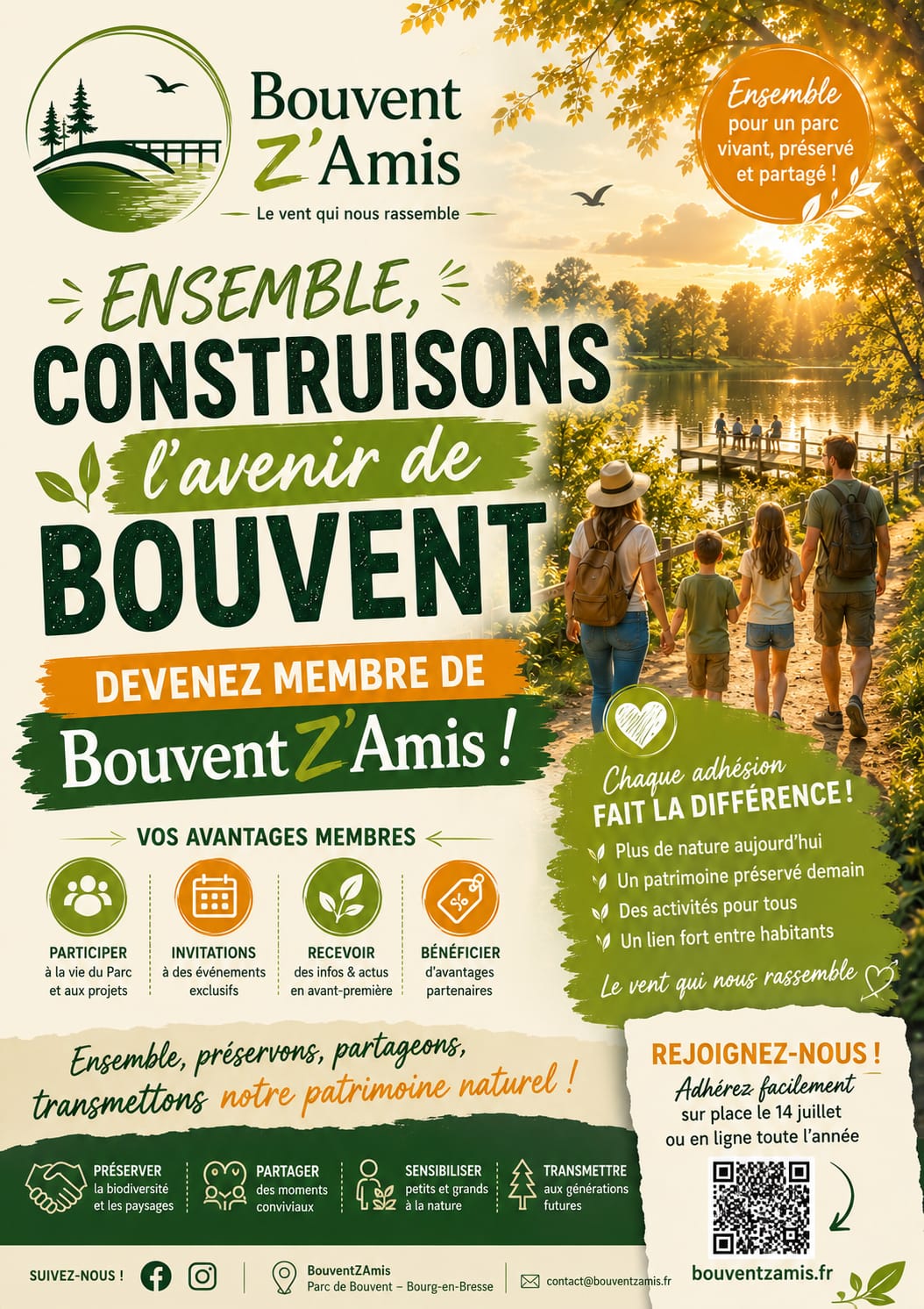 Affiche devenez membre BouventZ'Amis